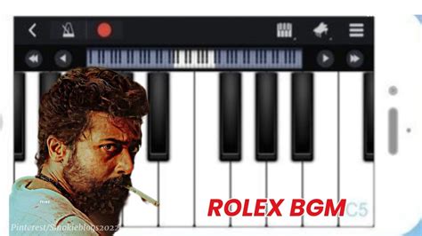 rolex piano letters|rolex bgm piano notes.